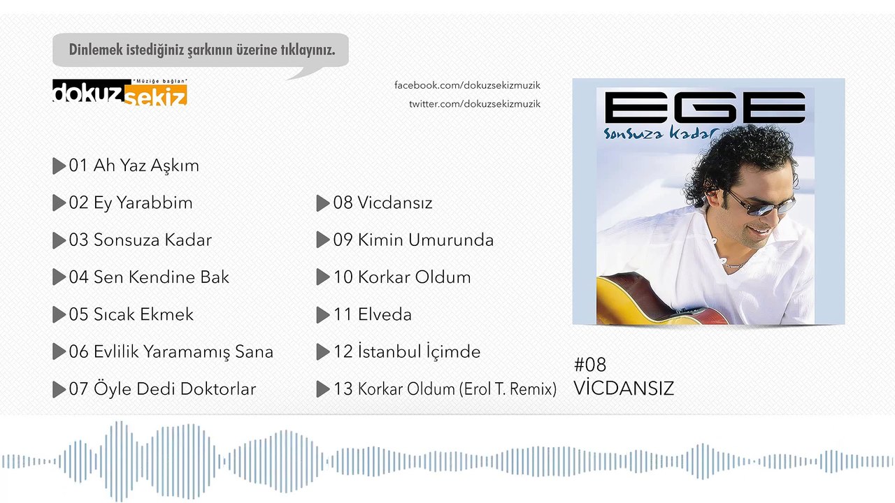 Ege - Vicdansız (Official Audio)