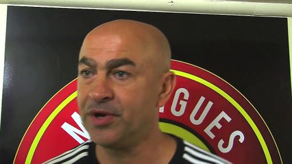 L'interview de Farid Fouzari, le coach martégal, juste après le coup de sifflet final.