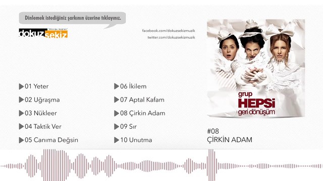Grup Hepsi - Çirkin Adam (Official Audio)