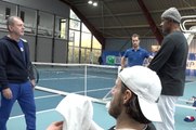 Coupe Davis, #FRABEL, minute bleue (4) : du tennis, du tennis et du froid !