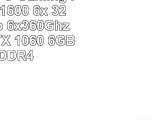 AnkermannPC Gaming  Pc Ryzen 5 1600 6x 320GHz Turbo 6x360Ghz GeForce GTX 1060 6GB 8GB