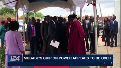 i24NEWS DESK | Mugabe's grip on power appears to be over | Friday, November 17th 2017