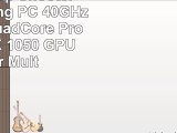 VIBOX Sharp Shooter 7XSW Gaming PC  40GHz AMD FX QuadCore Prozessor GTX 1050 GPU Super