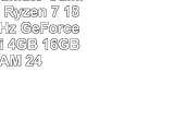 AGANDO Ultimate Gaming PC  AMD Ryzen 7 1800X 8x 36GHz  GeForce GTX1050 Ti 4GB  16GB OC