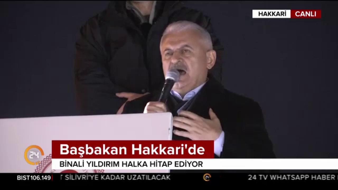 AK Parti kurulduktan sonra ilk miting Hakkari'de gerçekleştirildi