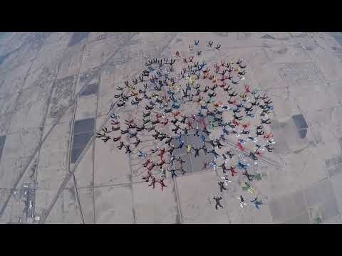 Jumpers Take to the Sky for World Record Formation Skydive