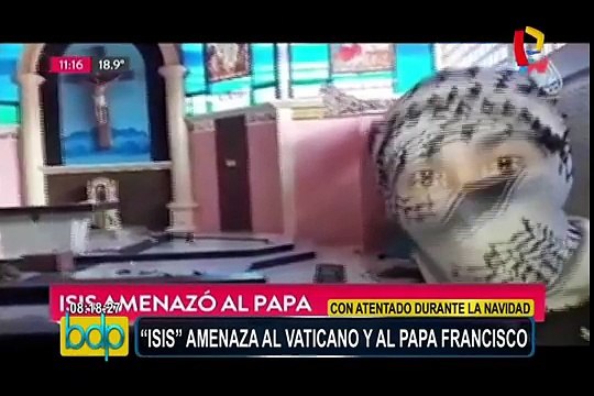 Estado Islámico amenaza con perpetrar un atentado terrorista en el Vaticano