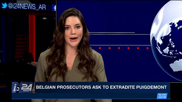 i24NEWS DESK | Belgian prosecutors ask to extradite Puigdemont | Friday, November 17th 2017
