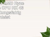 VIBOX Fusion 55 Gaming PC  37GHz AMD Ryzen QuadCore CPU RX 460 GPU leistungsfähig