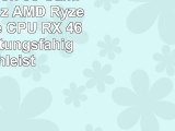 VIBOX Fusion 38 Gaming PC  37GHz AMD Ryzen QuadCore CPU RX 460 GPU leistungsfähig