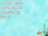 VIBOX Fusion 36 Gaming PC  37GHz AMD Ryzen QuadCore CPU RX 460 GPU leistungsfähig