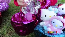 Hello Kitty Easter Egg Hunt Derleme, Hello Kitty Oyuncaklar, Hello Kitty Sürpriz Yumurta