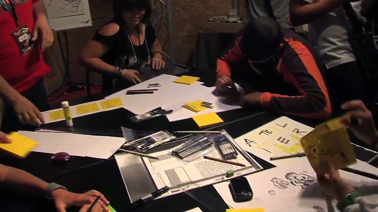 SDJ 2011. C'est ça ! Un atelier de création de Bande-Dessinée !