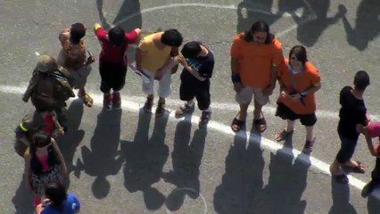 SDJ 2011. C'est ça ! Une immense chaîne humaine pour un nouveau flash-mob !