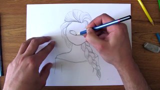 How to Draw Elsa from Frozen