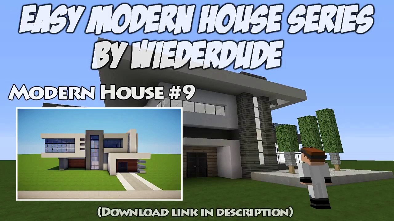 Minecraft: How to Build a Modern House - Best Mansion 2016 Tutorial [ How to Make ]