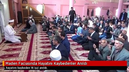 Maden Faciasında Hayatını Kaybedenler Anıldı