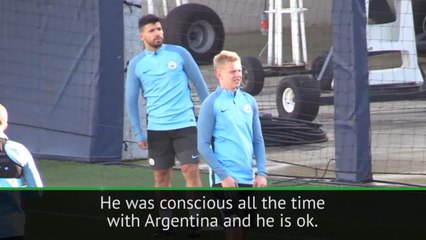 Aguero in 'perfect' condition ahead of Leicester trip - Guardiola