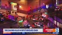 2 Children Dead After Deputy Vehicle Strikes Pedestrians in Los Angeles