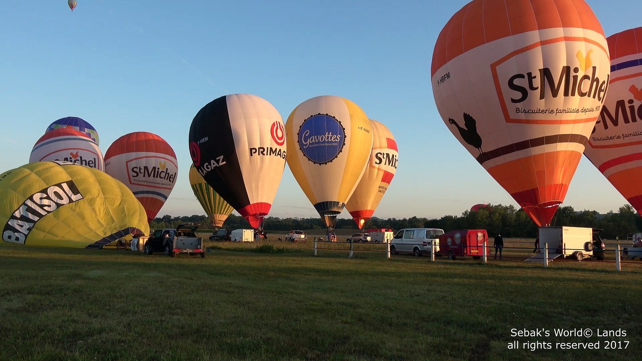 Championnat de France de Montgolfières 2017 Saint-Sylvestre-sur-Lot 2/6 (14 aout 2017)