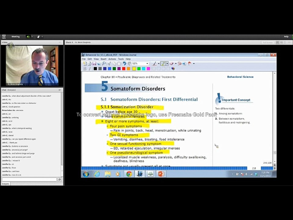 Becker Science - Behavioral Science 07 [Part 3]