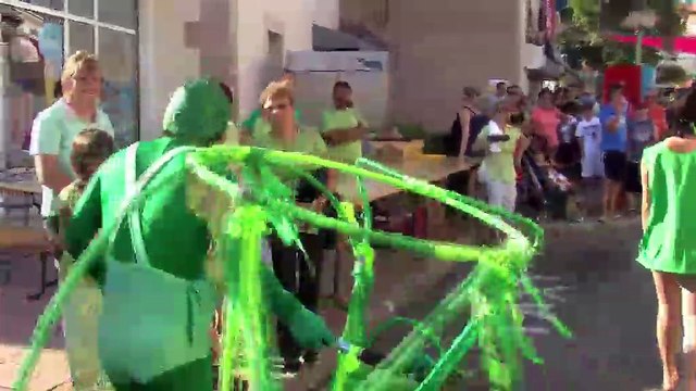 Les Chromatiques de Fos ont leur super-heros : c'est Green Man !