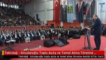 Tekirdağ - Kılıçdaroğlu Toplu Açılış ve Temel Atma Törenine Katıldı 4