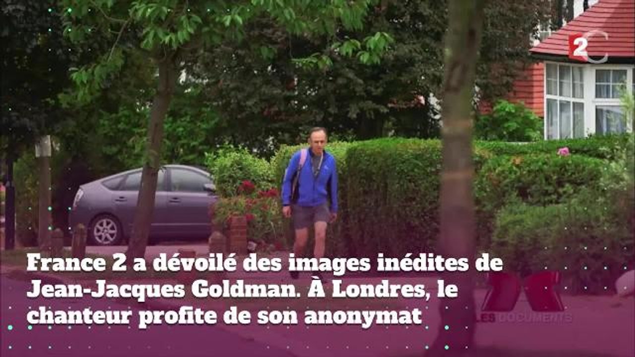 Quand Jean-Jacques Goldman est filmé dans les rues de Londres