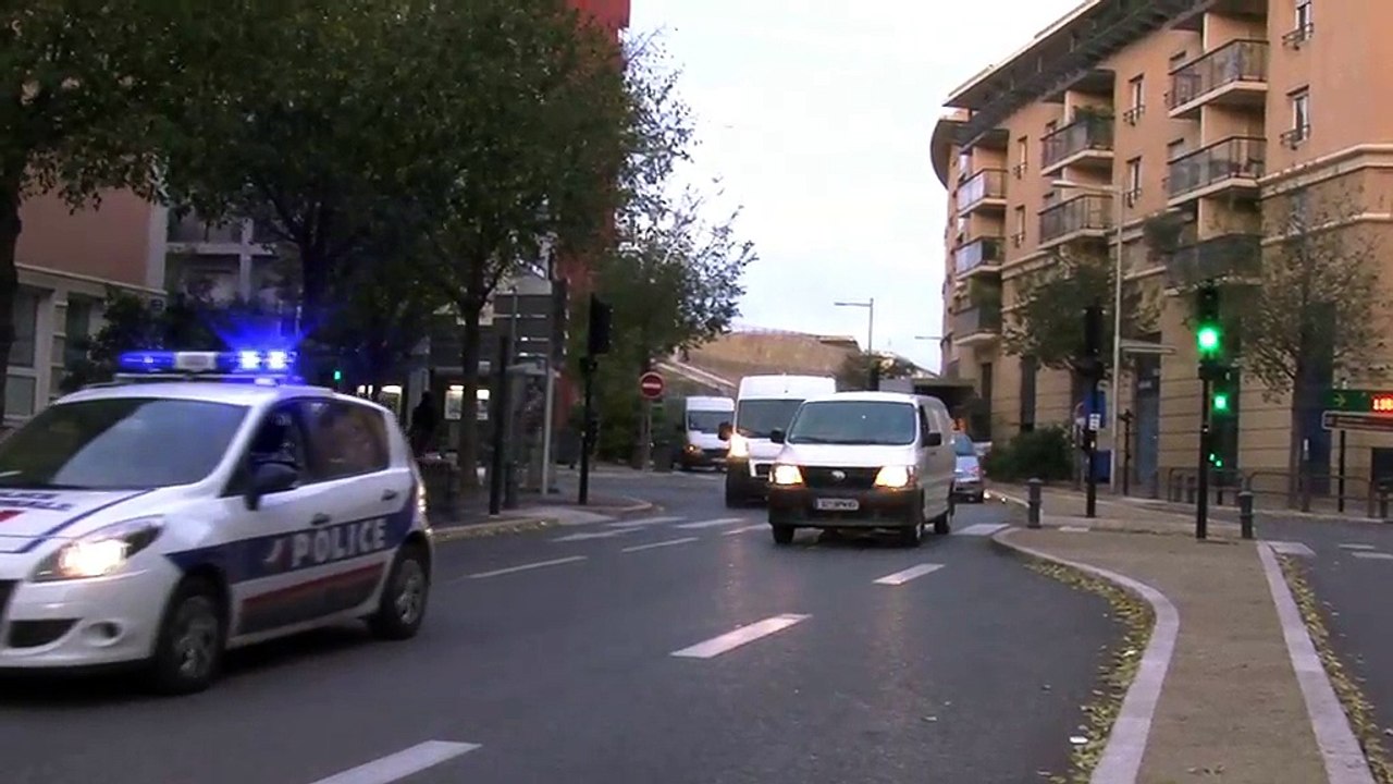 Opération escargot ce matin entre le Pasino le boulevard extérieur et la gare routière
