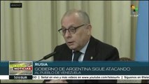 Rusia rechaza comentarios injerencistas de Argentina contra Venezuela