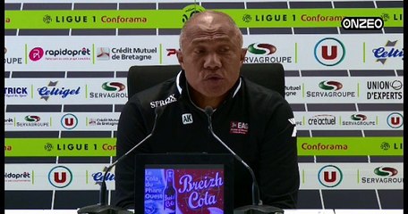 POINT PRESSE (EAG) : AVANT GUINGAMP - ANGERS