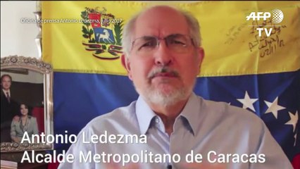 Alcalde de Caracas en Colombia tras violar arresto domiciliario