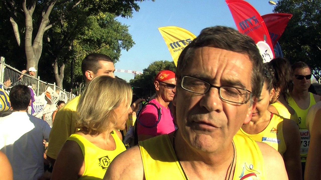 Impressions des coureurs et des meneurs de course juste avant le départ