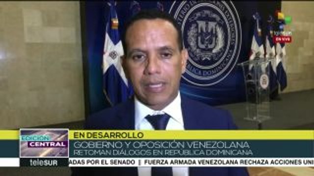 Gob. y oposición de Venezuela retoman diálogos en Rep. Dominicana