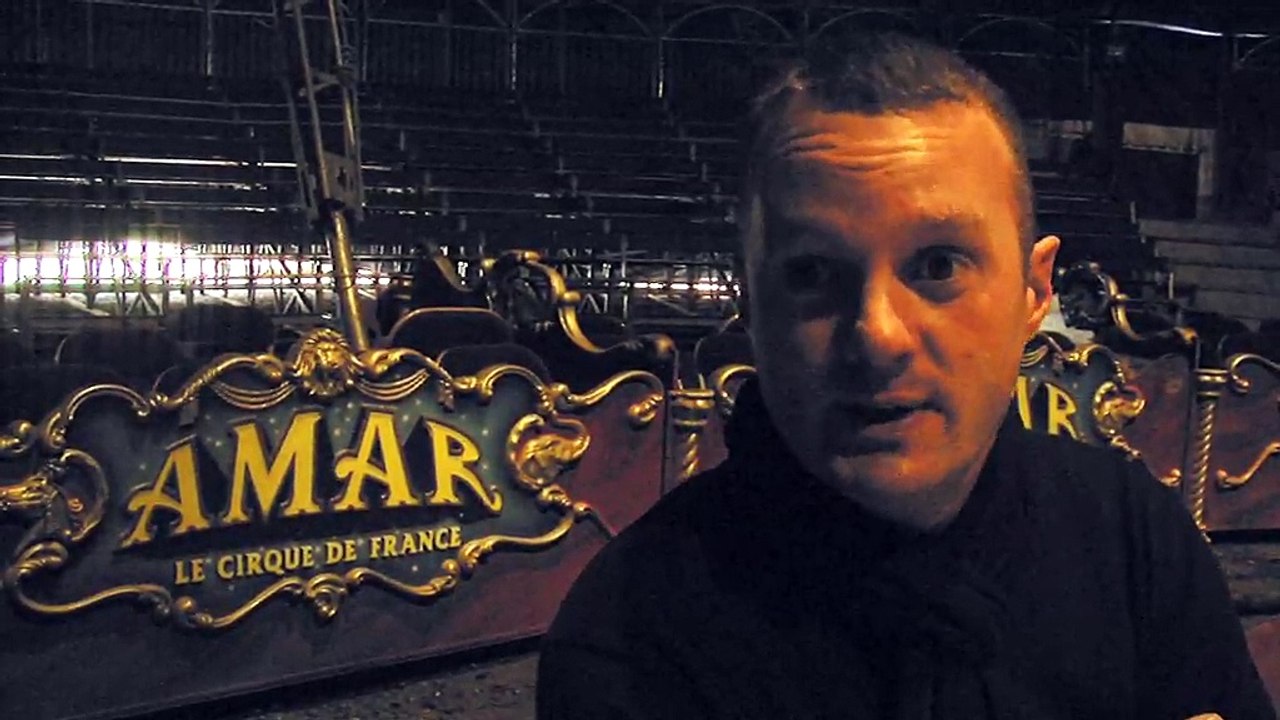 Stephan Gistau du cirque Aamr répond aux questions d'Hubert Sylvestre.