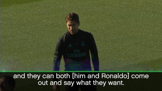 No problems between Ramos and Ronaldo - Zidane