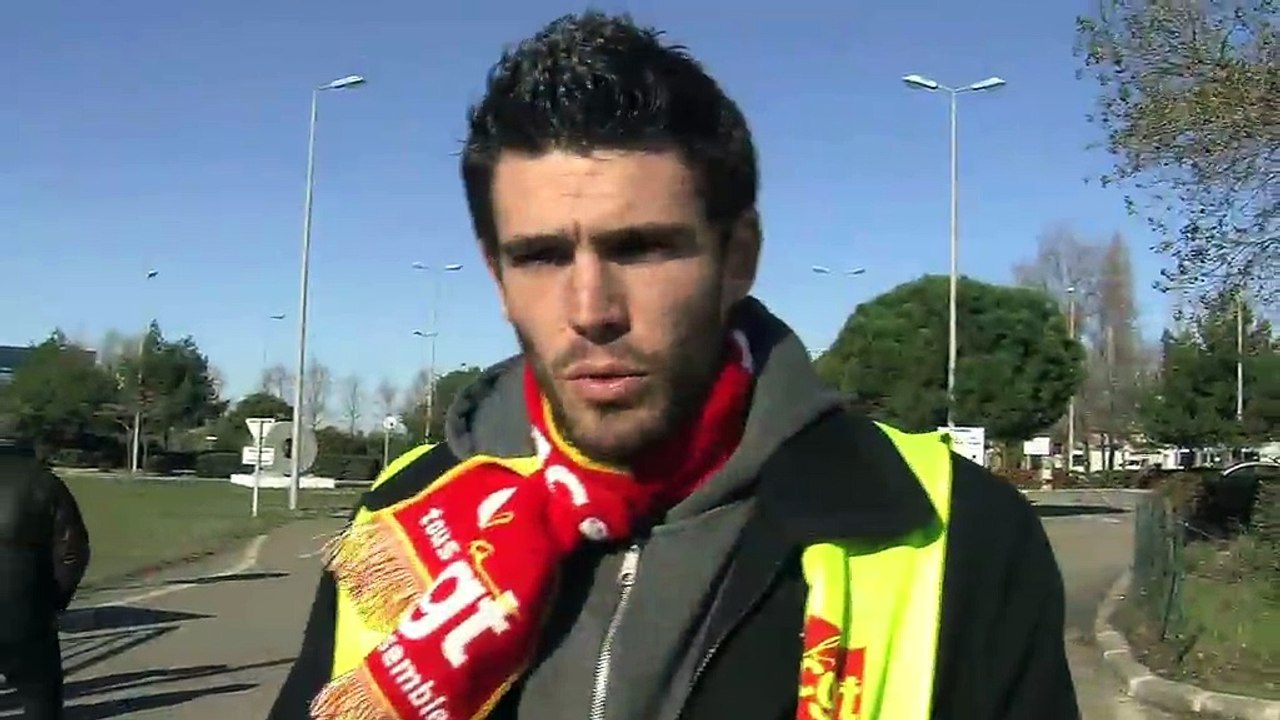 Thomas Sébastien, salarié d'Arcelor Mittal, délégué CGT