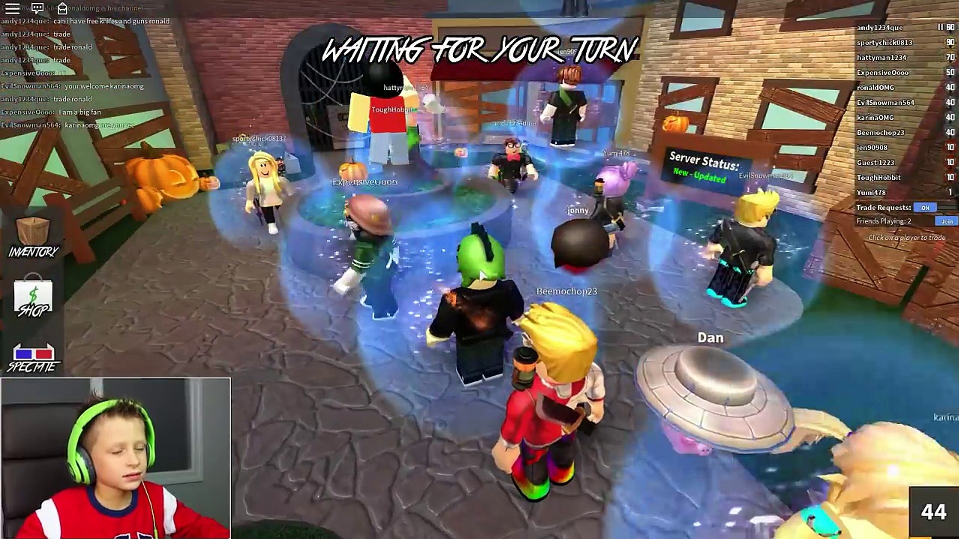 ⁣Sherif and Murderer All Around with Karina in Roblox