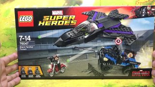 레고 블랙 팬서 추격전 76047 조립 리뷰 캡틴아메리카 시빌워 LEGO Super Heroes Black Panther Pursuit Marvel Civil War