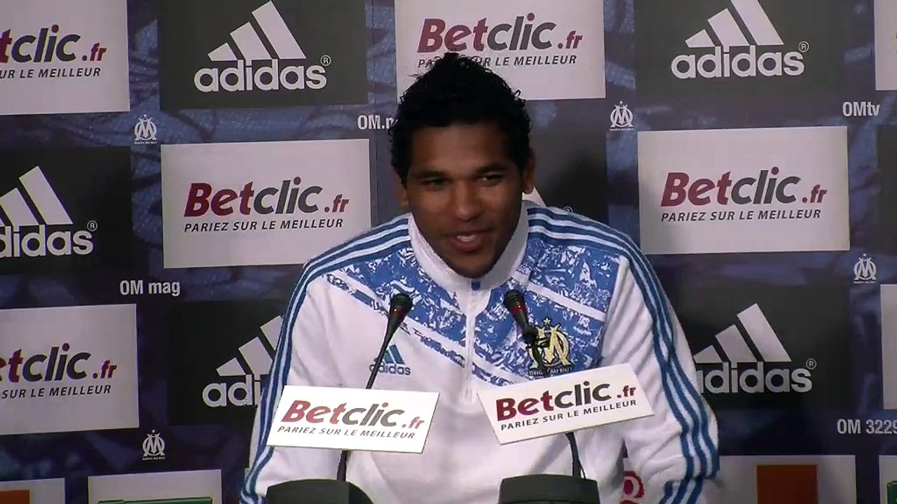 Les quelques mots de Brandao prononcés en français...