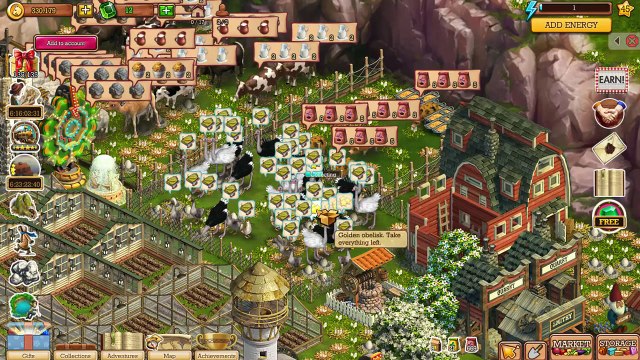 Klondike Kooky Firm Feed Animals Collect Eggs