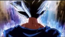 Dragon Ball Super - la transformation Son goku en 'Ultra Instinct'