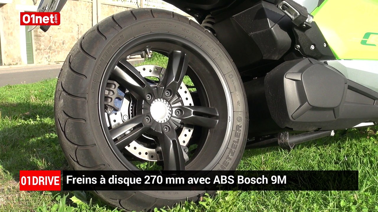 Essai BMW C Evolution, un scooter électrique de furieux