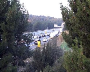 Les premiers ralentissements sur l'A55 et le viaduc