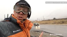 Reed Timmer reports from Colorado as a winter storm warning is in effect