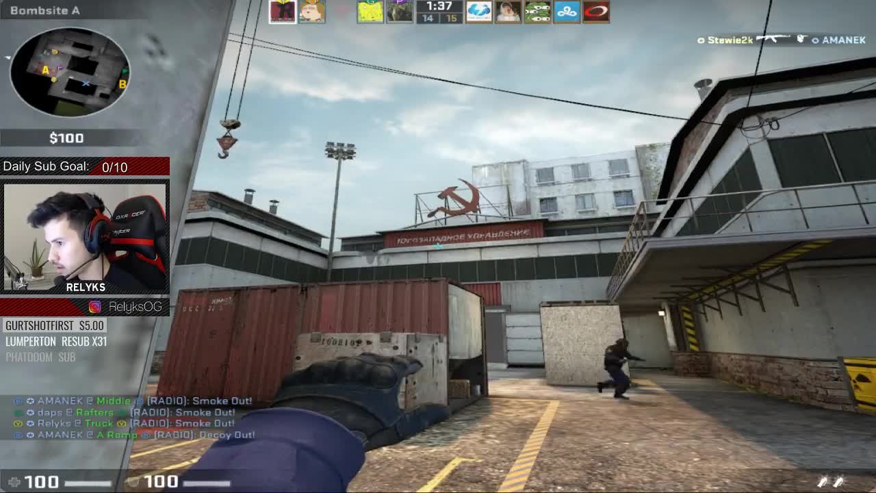 INSANE play by Relyks! Well played!