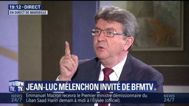 Réforme du Code du travail: La division syndicale nous a nui d'une manière terrible , dit Mélenchon