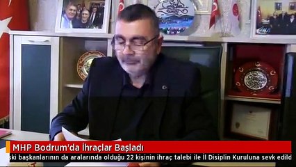 MHP Bodrum'da İhraçlar Başladı