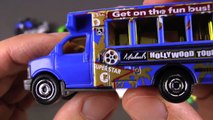 Learning Street Vehicles for Kids (36 Mins) - Hot Wheels Matchbox Tomica トミカ Tayo 타요 Disney Cars