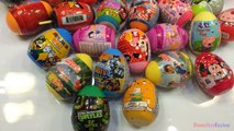 25 Surprise Easter Eggs Kinder Peppa HelloKitty Giant AngryBirds Moshi Dora Disney Marvel Spiderman